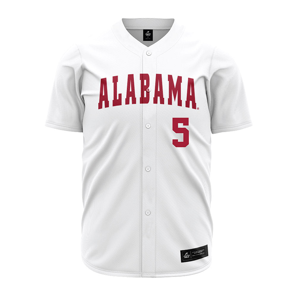 Alabama - NCAA Baseball : Sam Christiansen - White Jersey-0