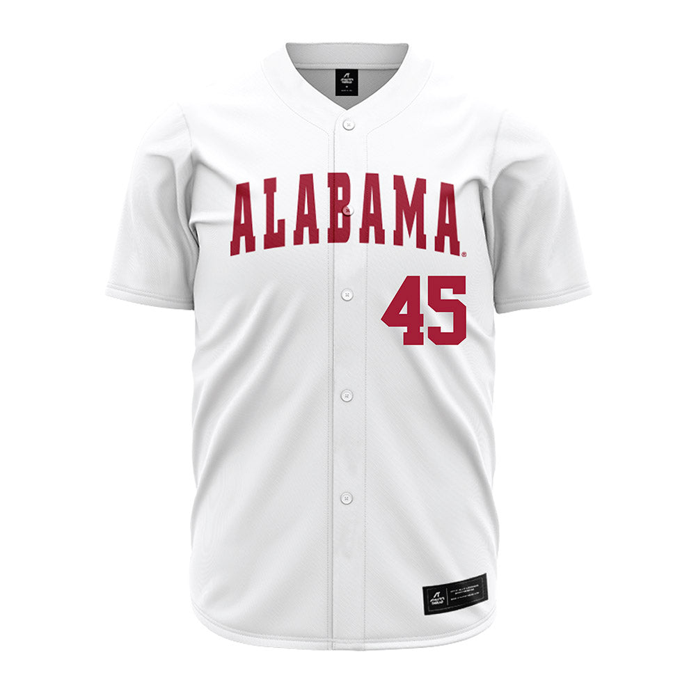 Alabama - NCAA Baseball : Joe Chiarodo - White Jersey-0