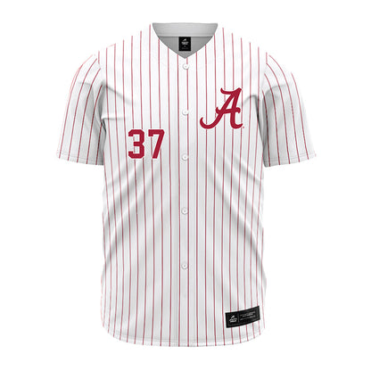 Alabama - NCAA Baseball : Kaden Humphrey - Pinstripe Jersey-0