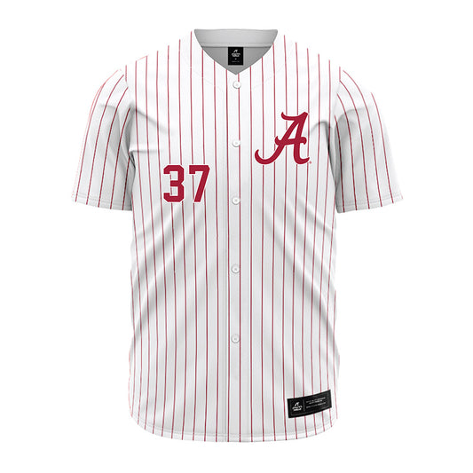 Alabama - NCAA Baseball : Kaden Humphrey - Pinstripe Jersey-0