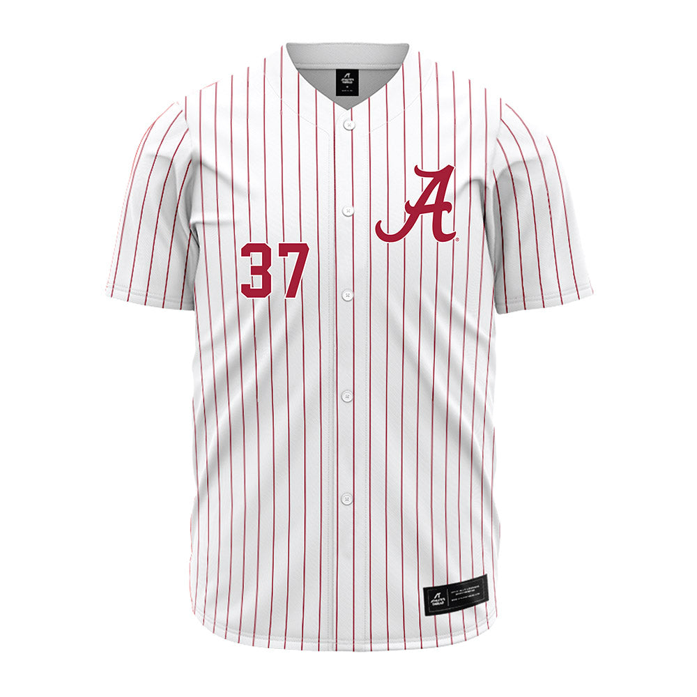 Alabama - NCAA Baseball : Kaden Humphrey - Pinstripe Jersey-1