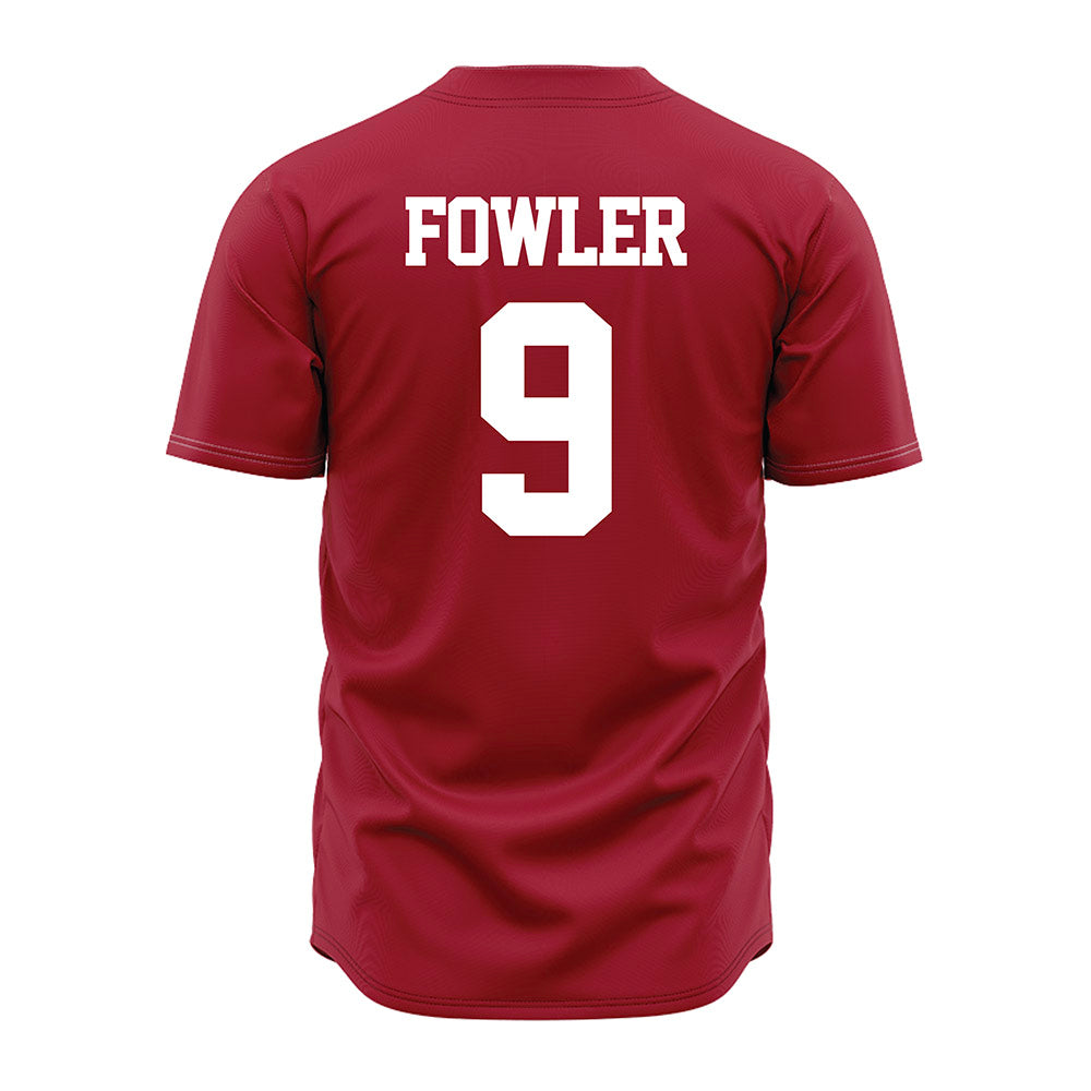Alabama - NCAA Baseball : Bryce Fowler - Crimson Jersey-1