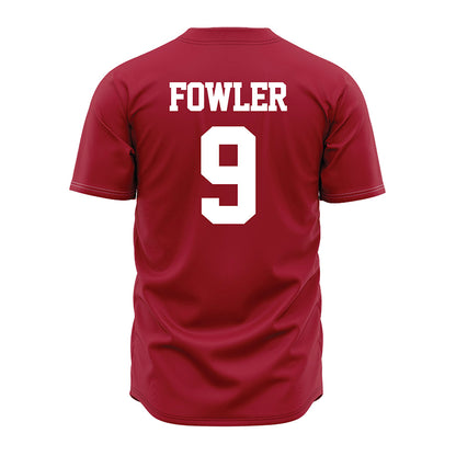 Alabama - NCAA Baseball : Bryce Fowler - Crimson Jersey-1