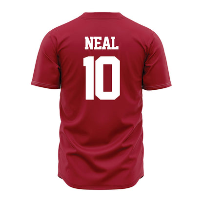 Alabama - NCAA Baseball : Brady Neal - Crimson Jersey-1