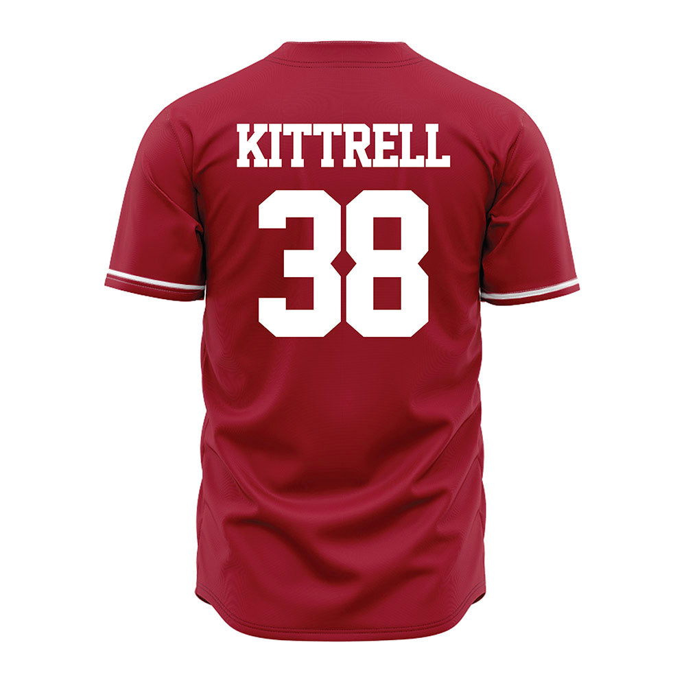 Alabama - NCAA Baseball : Zach Kittrell - Cardinal Jersey-3