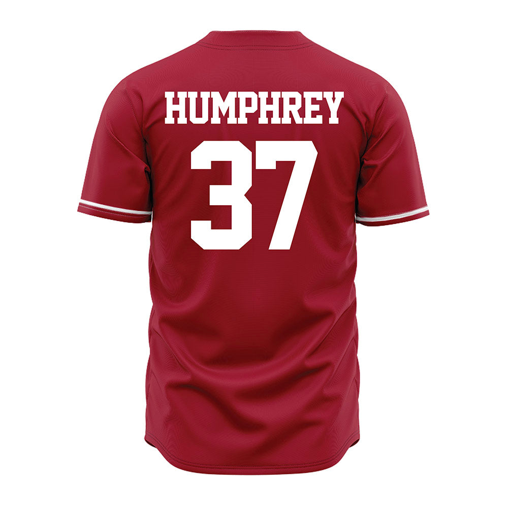 Alabama - NCAA Baseball : Kaden Humphrey - Cardinal Jersey-2