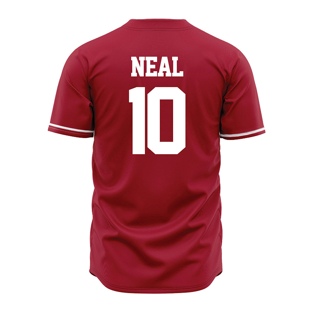 Alabama - NCAA Baseball : Brady Neal - Cardinal Jersey-2