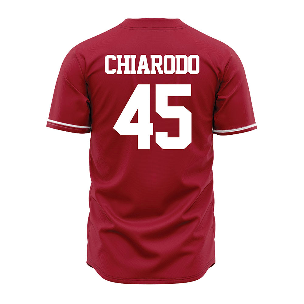 Alabama - NCAA Baseball : Joe Chiarodo - Cardinal Jersey-2