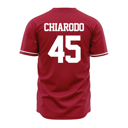 Alabama - NCAA Baseball : Joe Chiarodo - Cardinal Jersey-2