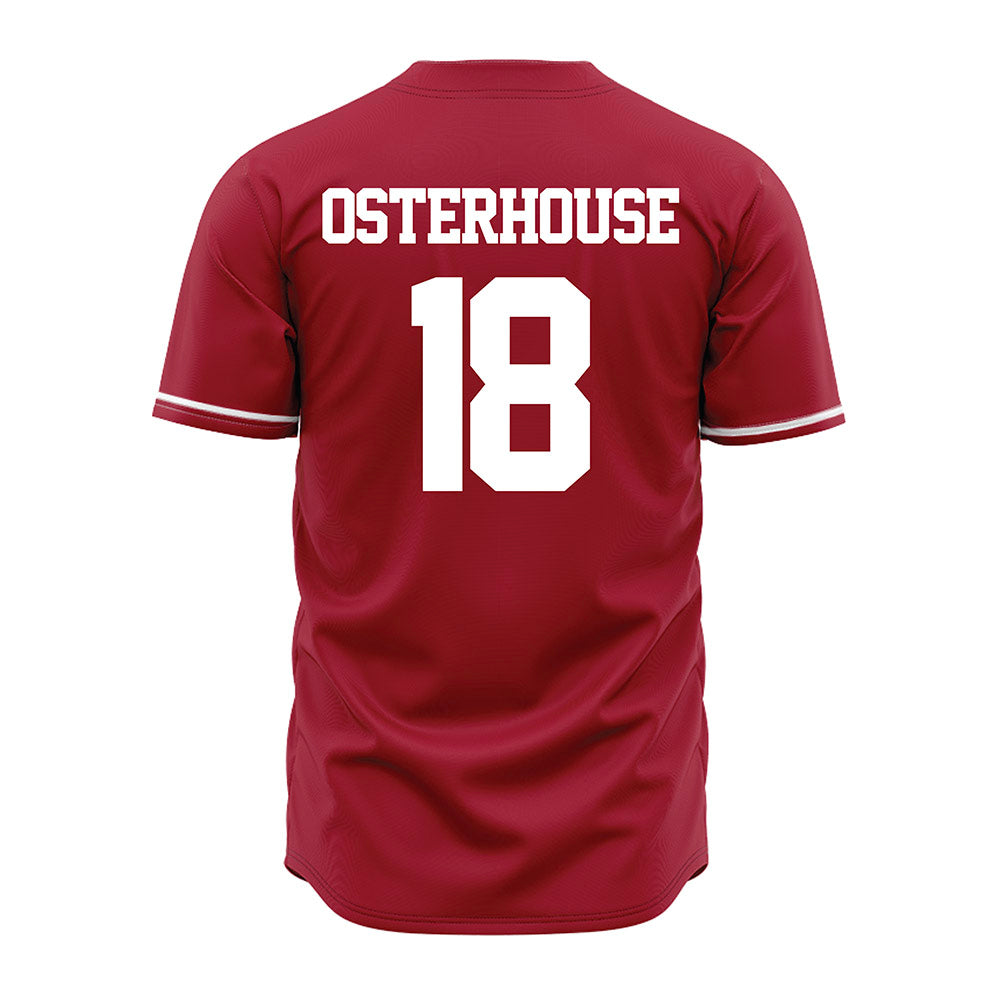 Alabama - NCAA Baseball : Justin Osterhouse - Cardinal Jersey-2