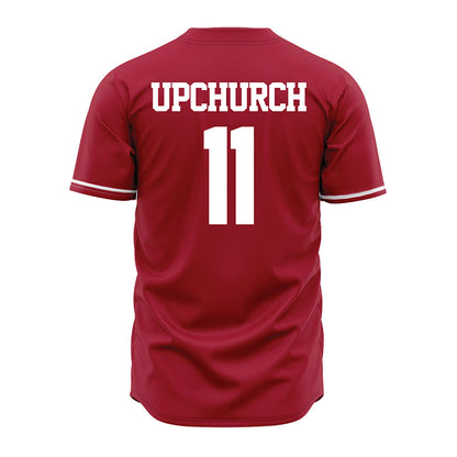 Alabama - NCAA Baseball : Myles Upchurch - Cardinal Jersey-2