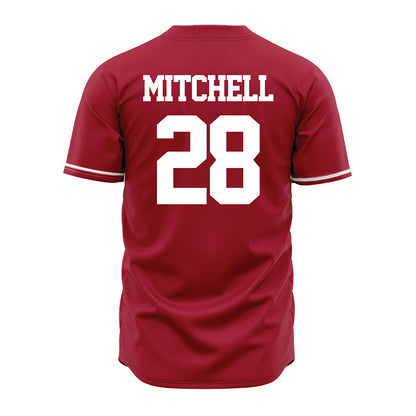 Alabama - NCAA Baseball : Sam Mitchell - Cardinal Jersey-3
