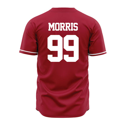 Alabama - NCAA Baseball : Austin Morris - Cardinal Jersey-2