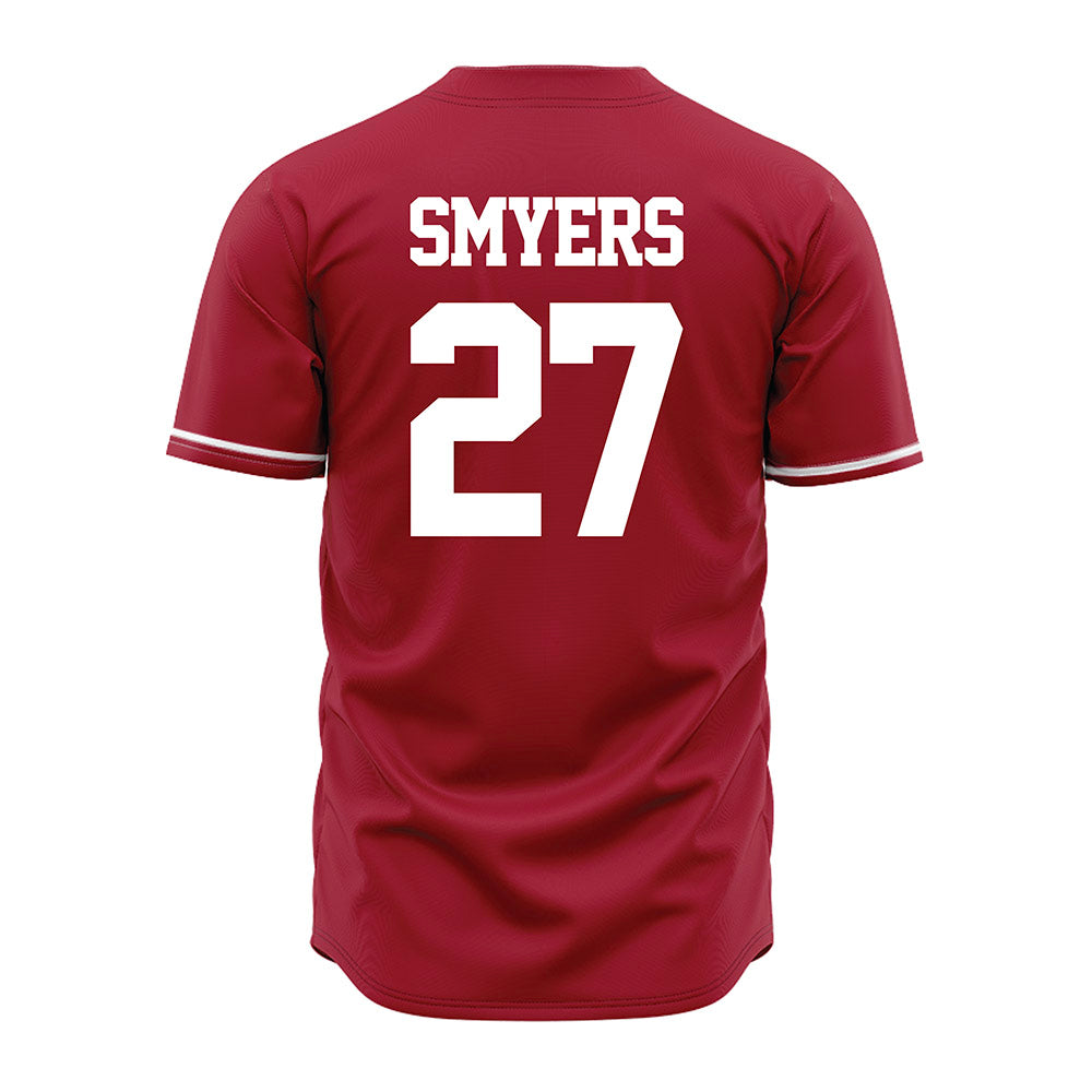 Alabama - NCAA Baseball : Luke Smyers - Cardinal Jersey-2