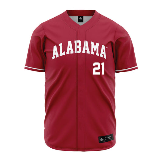 Alabama - NCAA Baseball : Andrew Purdy - Cardinal Jersey-0