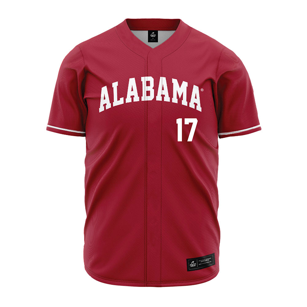 Alabama - NCAA Baseball : Logen Devenport - Cardinal Jersey-0
