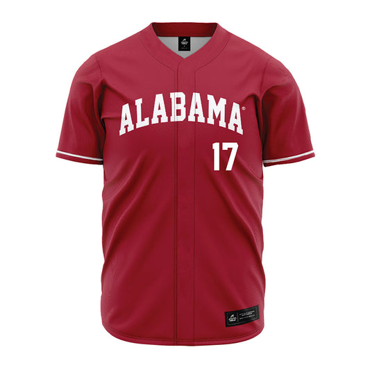 Alabama - NCAA Baseball : Logen Devenport - Cardinal Jersey-0