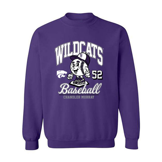 Kansas State - NCAA Baseball : Chandler Murray - Fashion Shersey Crewneck Sweatshirt-0