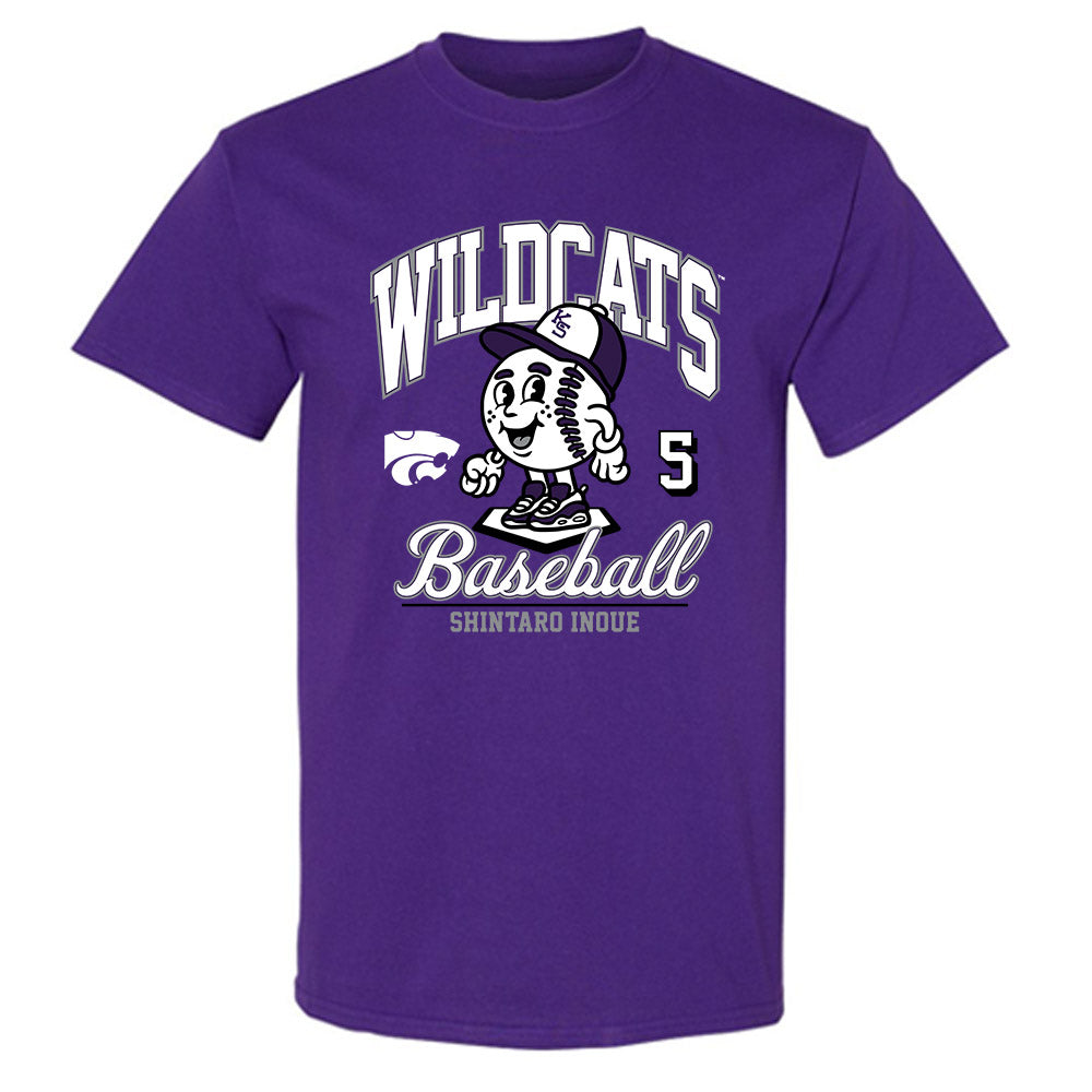 Kansas State - NCAA Baseball : Shintaro Inoue - Fashion Shersey T-Shirt-0