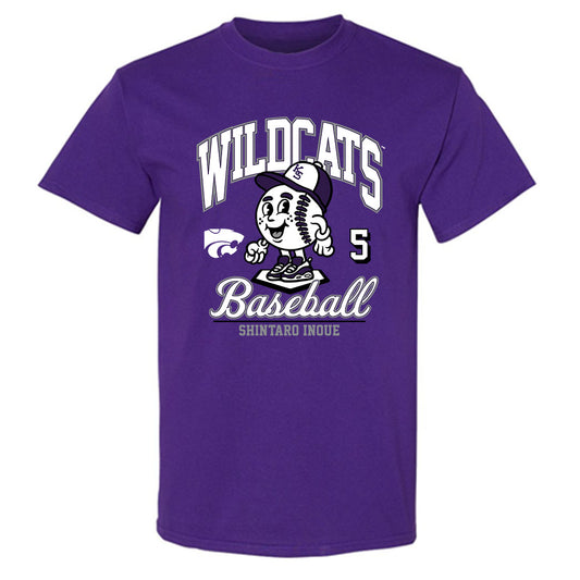 Kansas State - NCAA Baseball : Shintaro Inoue - Fashion Shersey T-Shirt-0