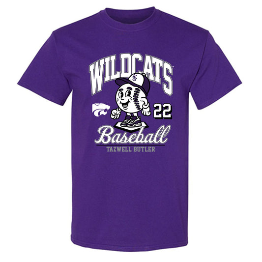 Kansas State - NCAA Baseball : Tazwell Butler - Fashion Shersey T-Shirt-0
