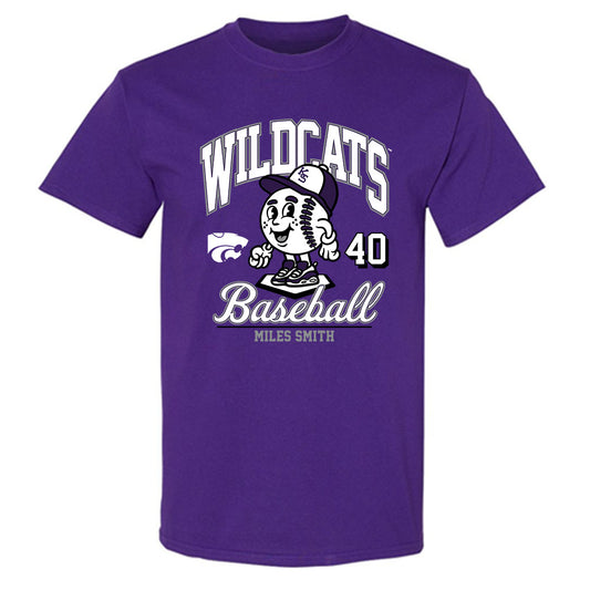 Kansas State - NCAA Baseball : Miles Smith - Fashion Shersey T-Shirt-0