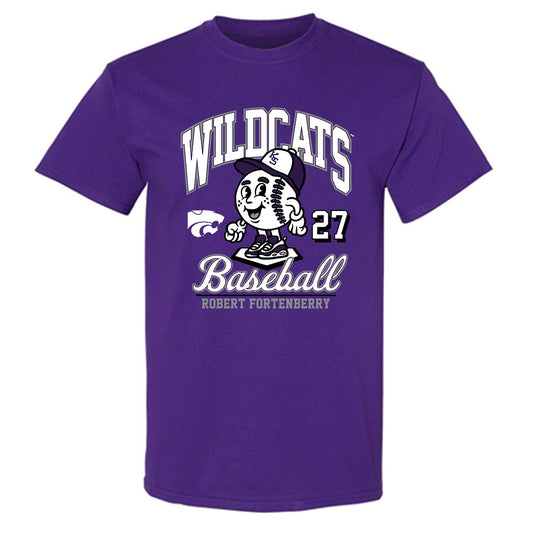 Kansas State - NCAA Baseball : Robert Fortenberry - Fashion Shersey T-Shirt-0