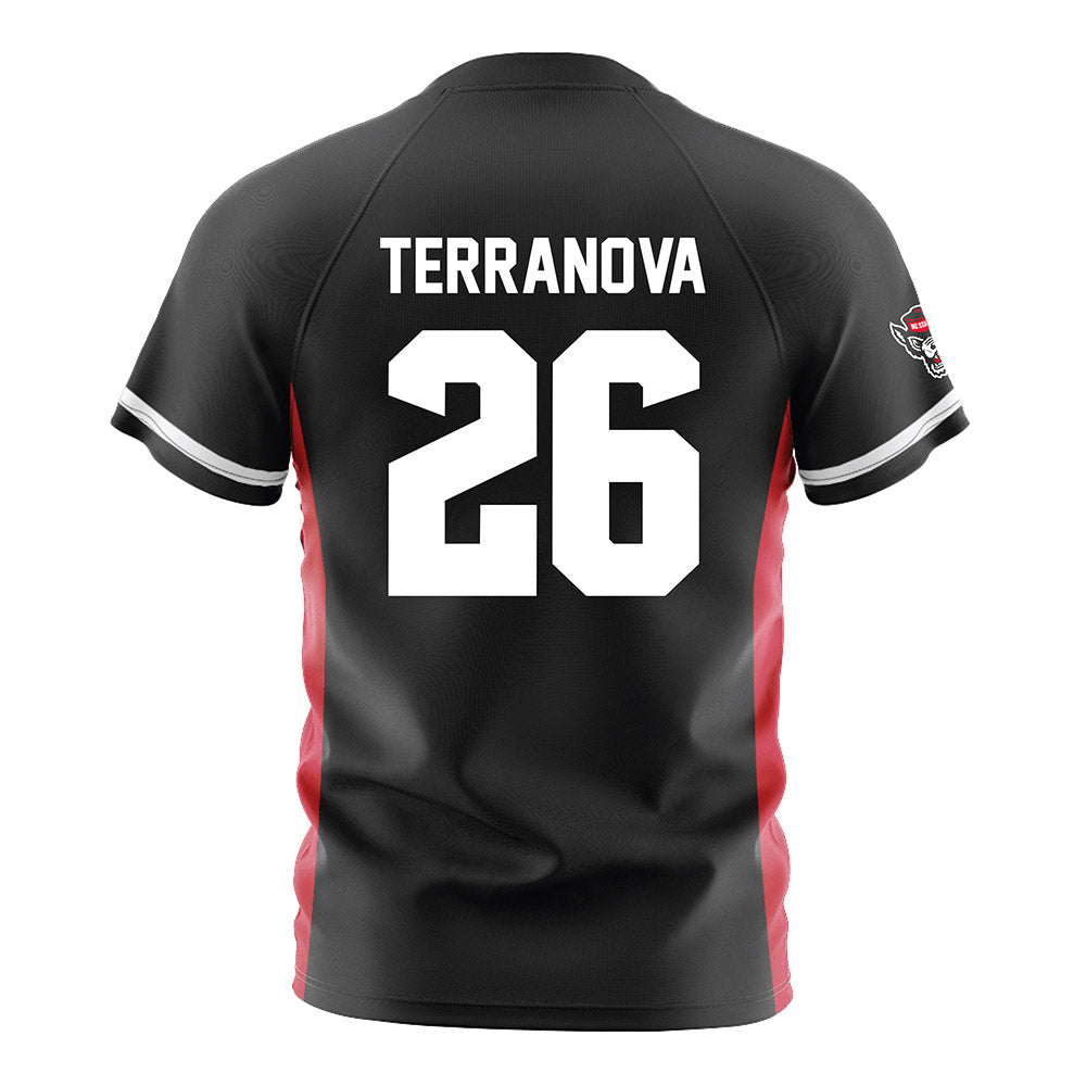 NC State - NCAA Men's Soccer : Samuel Terranova - Black Soccer Jersey