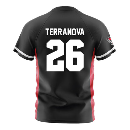 NC State - NCAA Men's Soccer : Samuel Terranova - Black Soccer Jersey
