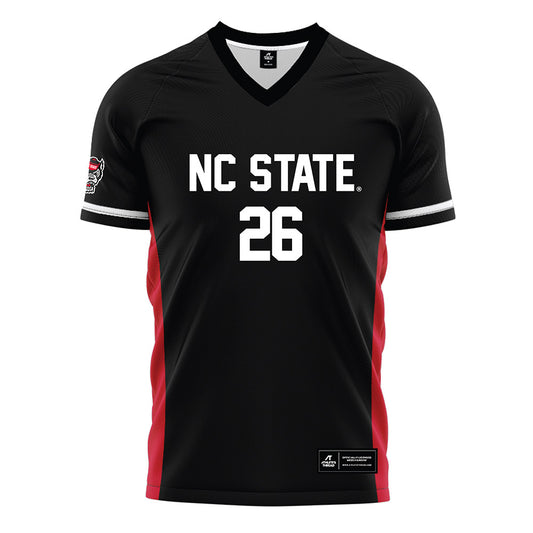 NC State - NCAA Men's Soccer : Samuel Terranova - Black Soccer Jersey