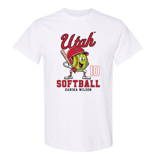 Utah - NCAA Softball : Danika Wilson - Fashion Shersey T-Shirt-0