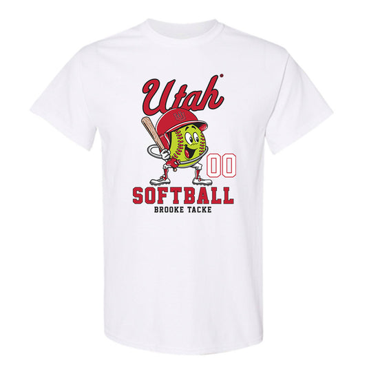 Utah - NCAA Softball : Brooke Tacke - Fashion Shersey T-Shirt-0