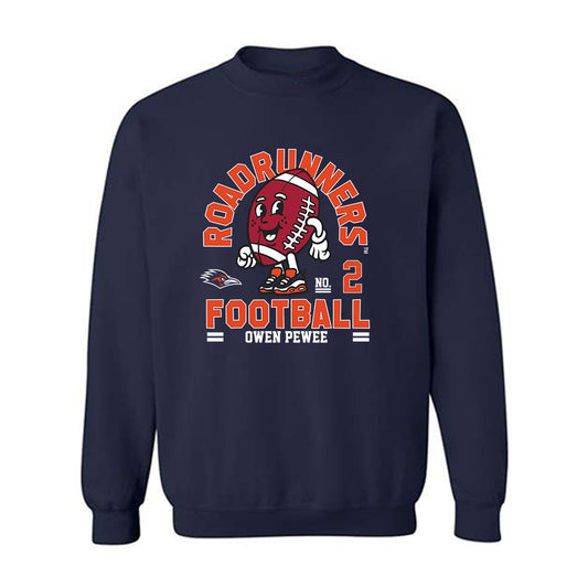 UTSA - NCAA Football : Owen Pewee - Fashion Shersey Crewneck Sweatshirt-0