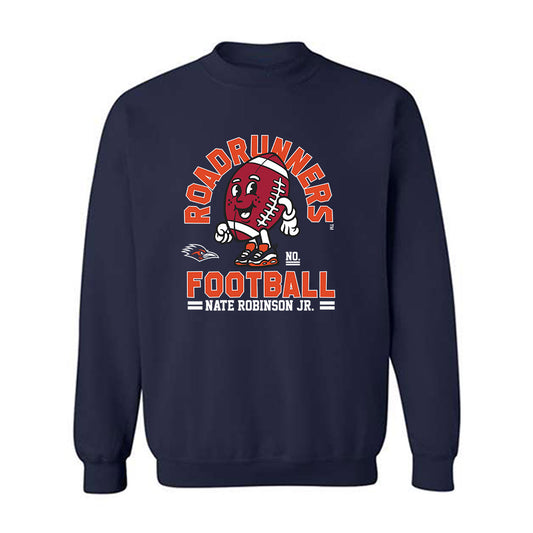 UTSA - NCAA Football : Nate Robinson Jr. - Fashion Shersey Crewneck Sweatshirt-0
