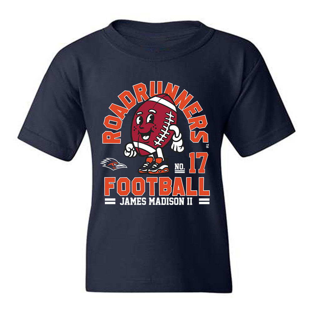 UTSA - NCAA Football : James Madison II - Fashion Shersey Youth T-Shirt-0