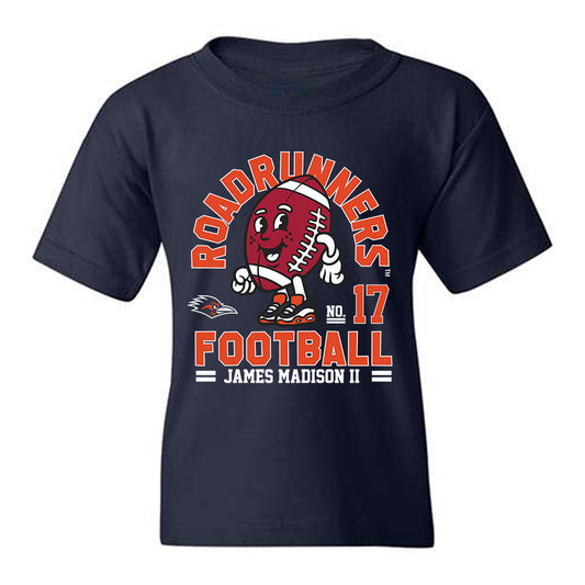UTSA - NCAA Football : James Madison II - Fashion Shersey Youth T-Shirt-0