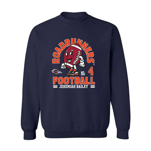 UTSA - NCAA Football : Jeremiah Bailey - Fashion Shersey Crewneck Sweatshirt-0