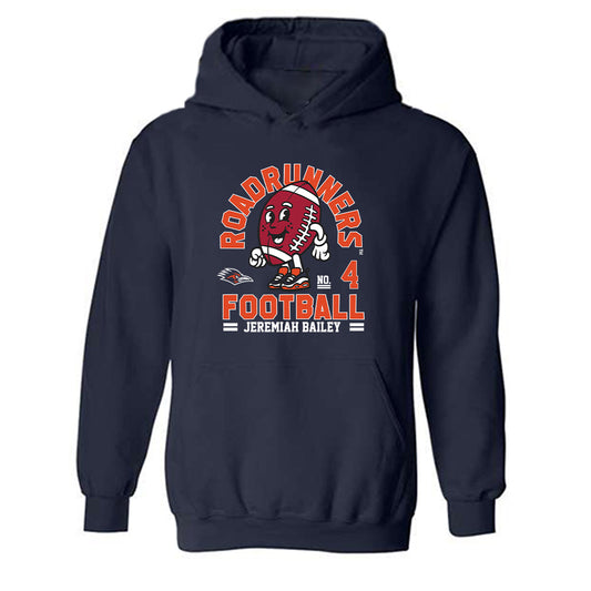 UTSA - NCAA Football : Jeremiah Bailey - Fashion Shersey Hooded Sweatshirt-0