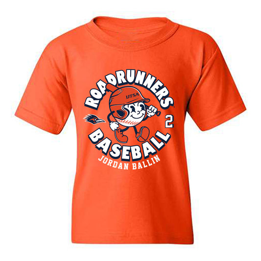 UTSA - NCAA Baseball : Jordan Ballin - Fashion Shersey Youth T-Shirt-0
