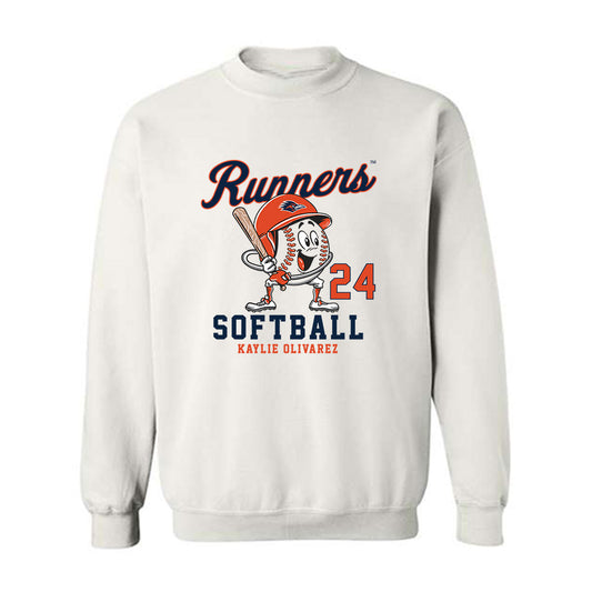 UTSA - NCAA Softball : Kaylie Olivarez - Fashion Shersey Crewneck Sweatshirt
