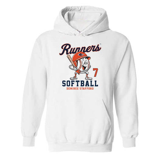 UTSA - NCAA Softball : Demiree Stafford - Fashion Shersey Hooded Sweatshirt-0