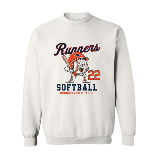 UTSA - NCAA Softball : Brookelynn Meador - Fashion Shersey Crewneck Sweatshirt-0