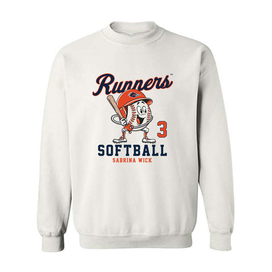 UTSA - NCAA Softball : Sabrina Wick - Fashion Shersey Crewneck Sweatshirt-0