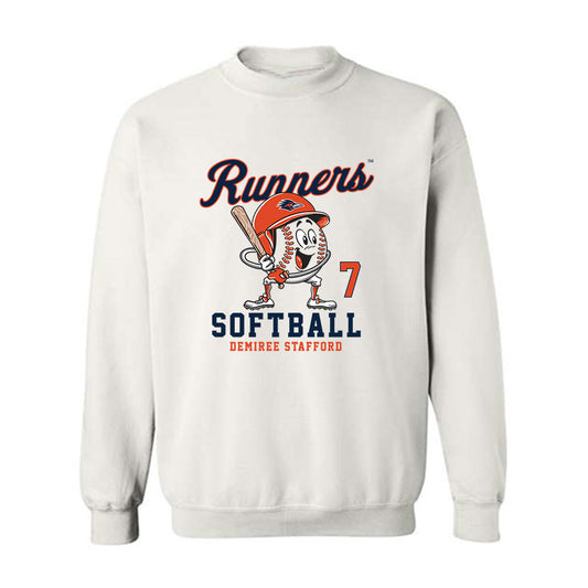 UTSA - NCAA Softball : Demiree Stafford - Fashion Shersey Crewneck Sweatshirt-0