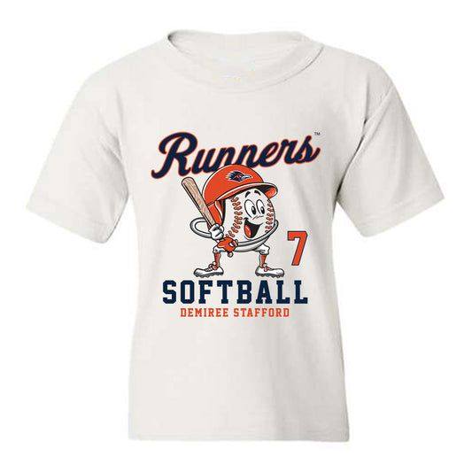 UTSA - NCAA Softball : Demiree Stafford - Fashion Shersey Youth T-Shirt-0