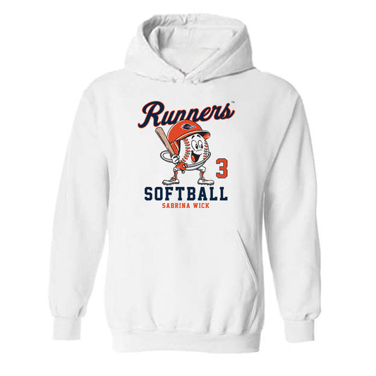 UTSA - NCAA Softball : Sabrina Wick - Fashion Shersey Hooded Sweatshirt-0