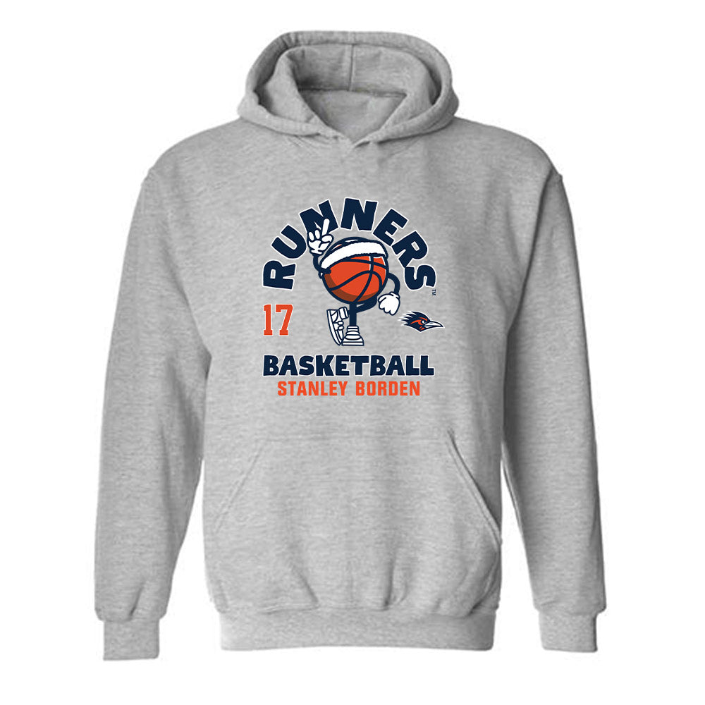 UTSA - NCAA Men's Basketball : Stanley Borden - Fashion Shersey Hooded Sweatshirt-0