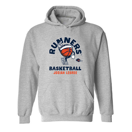 UTSA - NCAA Men's Basketball : Josiah LeGree - Fashion Shersey Hooded Sweatshirt-0