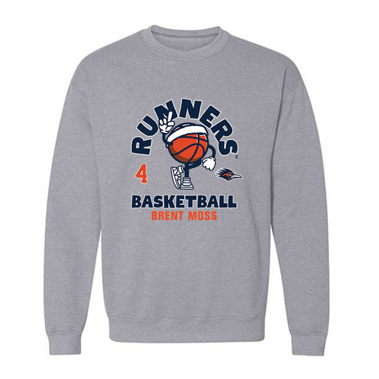 UTSA - NCAA Men's Basketball : Brent Moss - Fashion Shersey Crewneck Sweatshirt-0