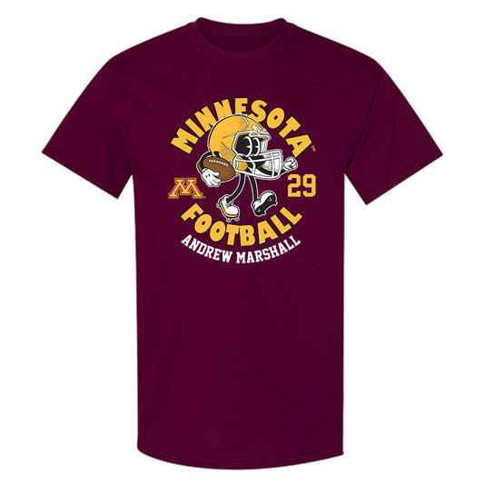 Minnesota - NCAA Football : Andrew Marshall - Fashion Shersey T-Shirt-0
